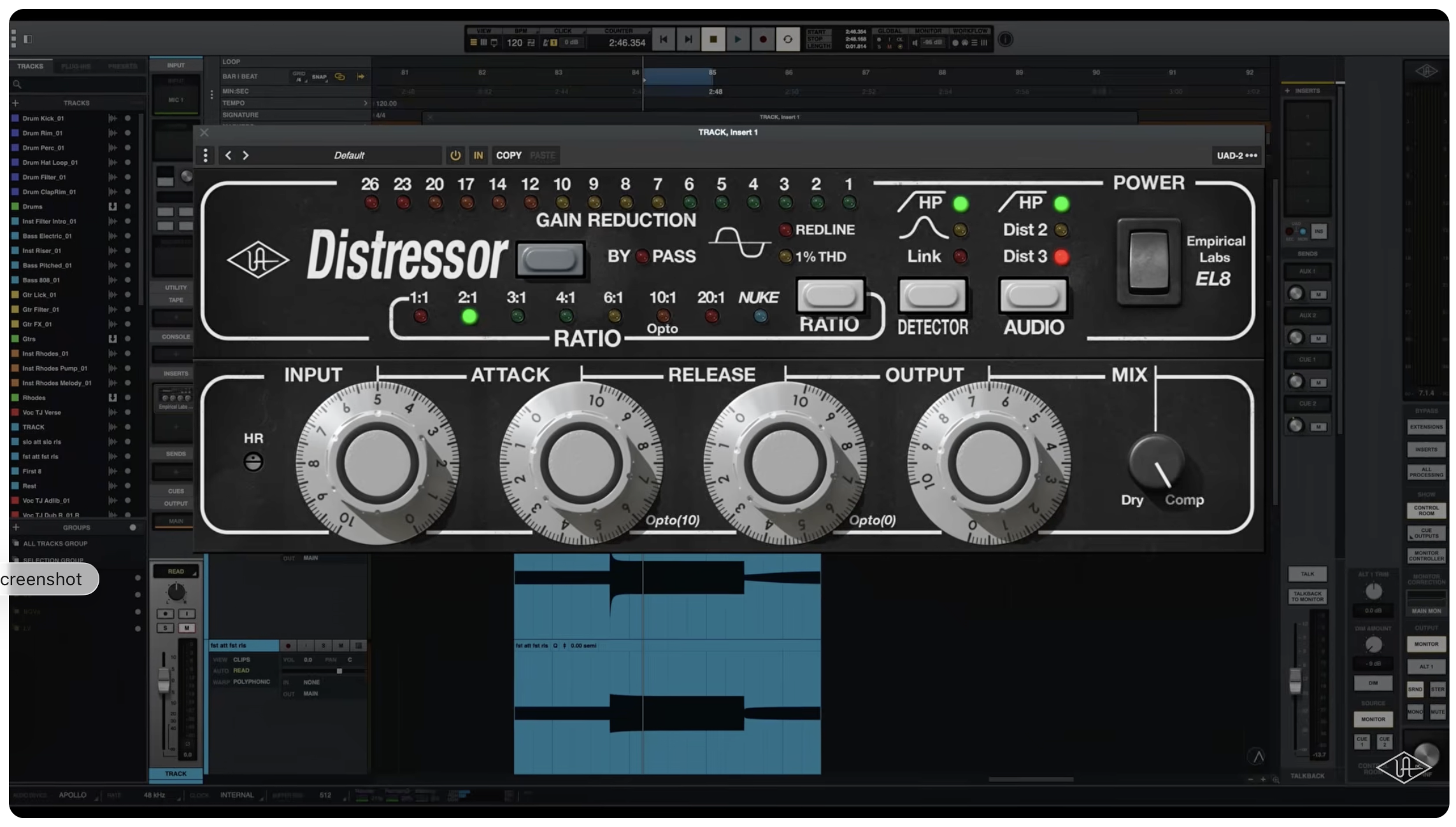 UAD Distressor Overview